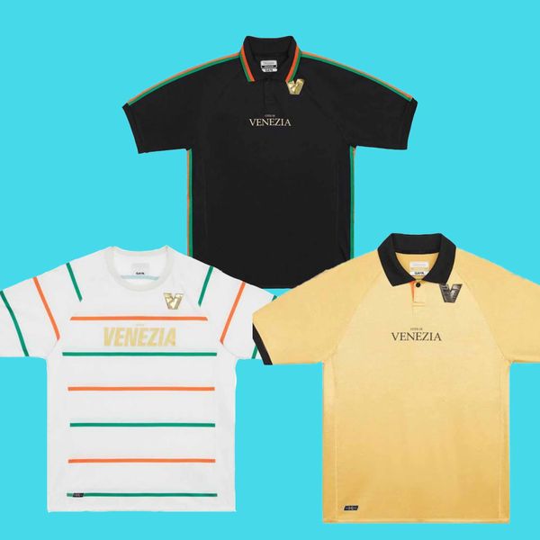 22 23 venezia fc soccer jerseys home black away white third blue aramu forte venice 2022 2023 busio football shirts 3rd men kit set uniform, Black;yellow
22 23 venezia fc soccer jerseys home black away white third blue aramu forte venice 2022 2023 busio football shirts 3rd men kit set uniform, Black;yellow