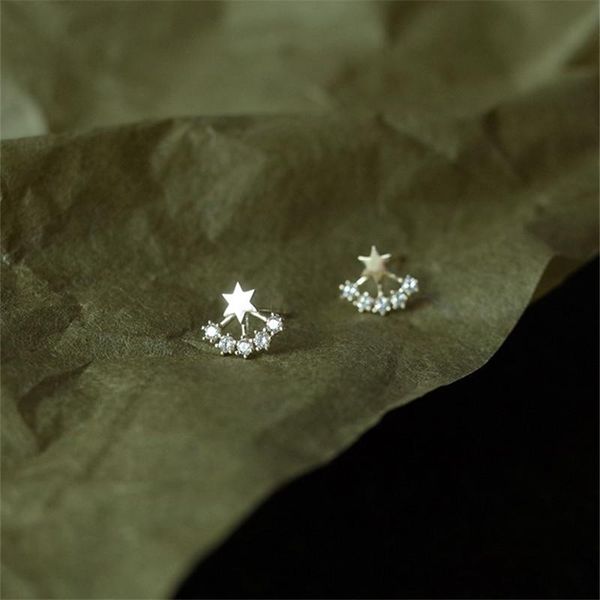 stud s925 sterling silver 14k gold plated zircon star earrings for women small cute ear jewelry accessories, Golden;silver
stud s925 sterling silver 14k gold plated zircon star earrings for women small cute ear jewelry accessories, Golden;silver