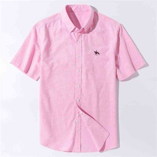 summer short sleeve turndown collar regular fit oxford fabric 100% cotton excellent comfortable business men casual shirts 210410, White;black
summer short sleeve turndown collar regular fit oxford fabric 100% cotton excellent comfortable business men casual shirts 210410, White;black