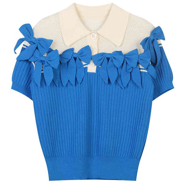 women's sweaters korean summer women's pullover collar short sleeve contrast bow loose thin knit kjun, White;black
women's sweaters korean summer women's pullover collar short sleeve contrast bow loose thin knit kjun, White;black