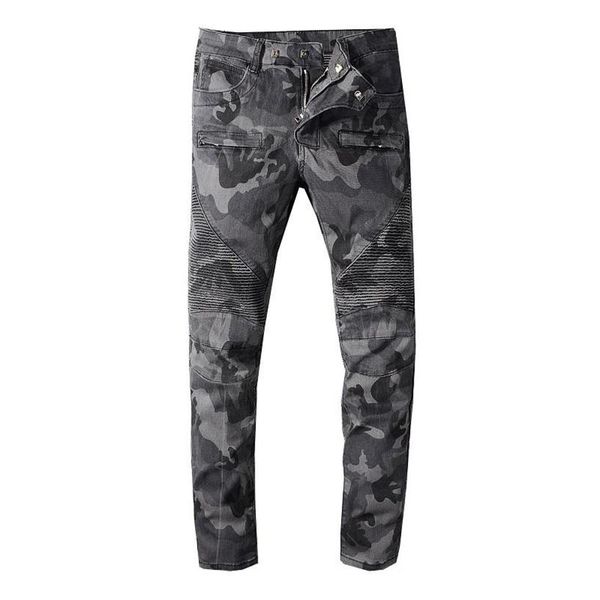 brand mens designer jeans distressed camouflage biker slim fit motorcycle biker denim for men jeans fashion hip hop new arrival290i, Blue
brand mens designer jeans distressed camouflage biker slim fit motorcycle biker denim for men jeans fashion hip hop new arrival290i, Blue
