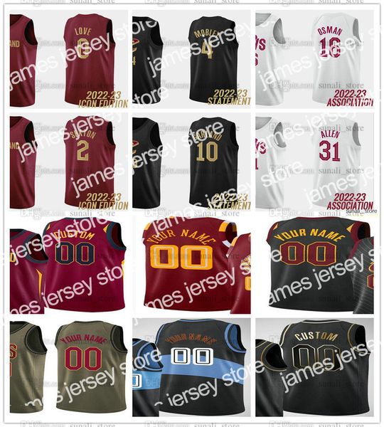 james 2022-23 printed kevin basketball love jerseys collin sexton 2 jarrett allen 31 caris levert 3 lauri markkanen cedi osman evan mobley 4, Black;red
james 2022-23 printed kevin basketball love jerseys collin sexton 2 jarrett allen 31 caris levert 3 lauri markkanen cedi osman evan mobley 4, Black;red