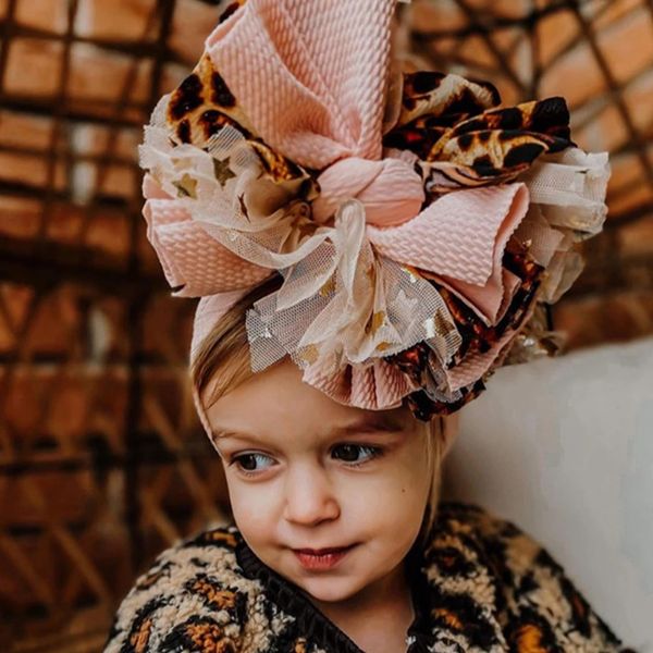 baby oversized bow headband leopard mesh bowknot wide turban newborn headwear newborn big hairbow hairband hair accessories, Silver
baby oversized bow headband leopard mesh bowknot wide turban newborn headwear newborn big hairbow hairband hair accessories, Silver