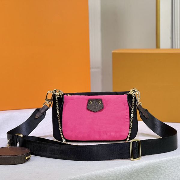 women shoulder bags pp webbing strap crossbody bag fashion multi pouch leather handbags purse, Red;black
women shoulder bags pp webbing strap crossbody bag fashion multi pouch leather handbags purse, Red;black