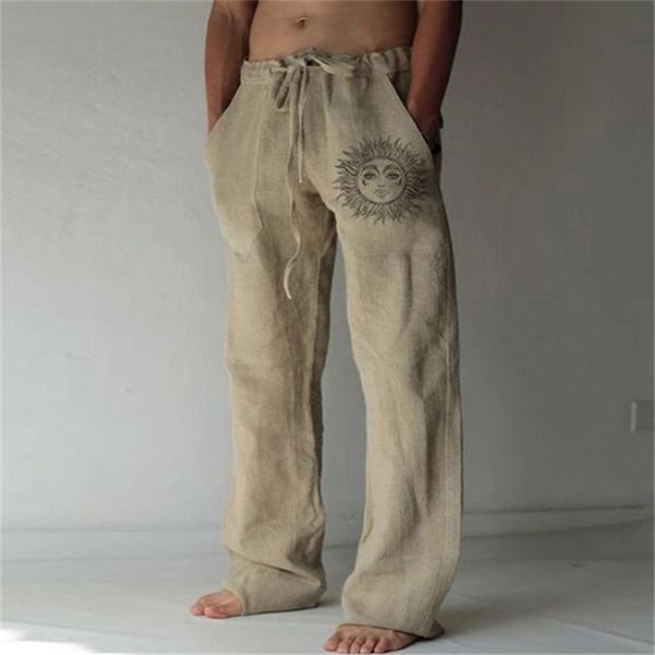 summer vintage men's cotton linen oversized jogger trousers hip hop avatar print male plus size loose wide leg pants men 220330, Black
summer vintage men's cotton linen oversized jogger trousers hip hop avatar print male plus size loose wide leg pants men 220330, Black