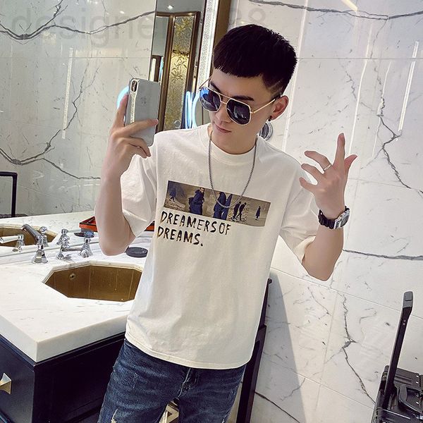 men's t-shirts designer short sleeved t-shirt men's fashion net red ruffian handsome loose brand versatile half summer couple t-sh, White;black
men's t-shirts designer short sleeved t-shirt men's fashion net red ruffian handsome loose brand versatile half summer couple t-sh, White;black