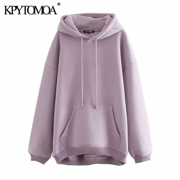 kpytomoa women 2020 fashion with pockets oversized hoodies sweatshirts vintage long sleeve fleece female pullovers chic lj201102, Black
kpytomoa women 2020 fashion with pockets oversized hoodies sweatshirts vintage long sleeve fleece female pullovers chic lj201102, Black