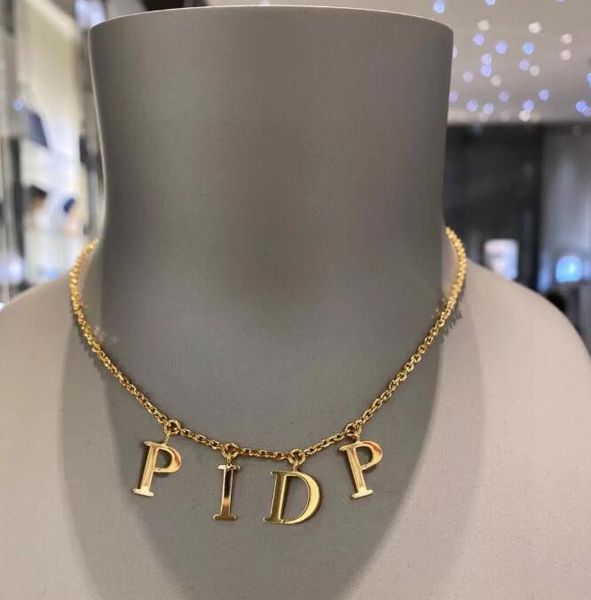 fashion letter gold chain necklace bracelet for mens and women party lovers gift jewelry with box, Silver
fashion letter gold chain necklace bracelet for mens and women party lovers gift jewelry with box, Silver