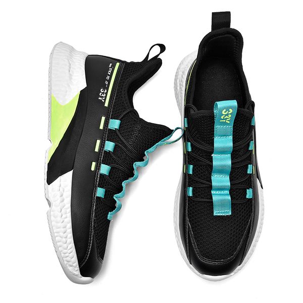 

yakuda online men running shoes Hot shoes in Europe and America cross border popular sports Footwear Sneakers shoe Wpa20615 Black 33Y, Check pics show