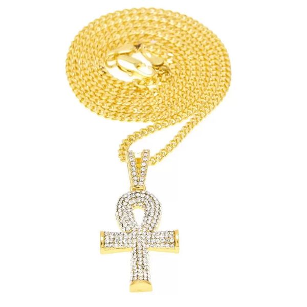 womens men pendant chain necklace egyptian key blingbling design 18k yellow gold filled hip hop jewelry gift, Silver
womens men pendant chain necklace egyptian key blingbling design 18k yellow gold filled hip hop jewelry gift, Silver