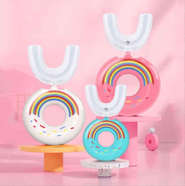 toothbrush 360 baby u shaped toothbrush children doughnut manual kids silicon safety teeth tooth brush cartoon pattern 0315
toothbrush 360 baby u shaped toothbrush children doughnut manual kids silicon safety teeth tooth brush cartoon pattern 0315