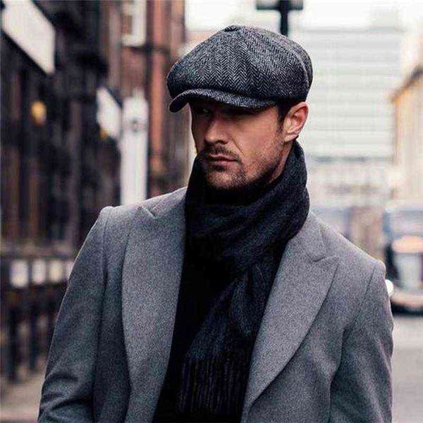 new men newspaper seller hat retro fishbone octagonal hat ladies beret gatsby flat hat blm73 j220722, Blue;gray
new men newspaper seller hat retro fishbone octagonal hat ladies beret gatsby flat hat blm73 j220722, Blue;gray