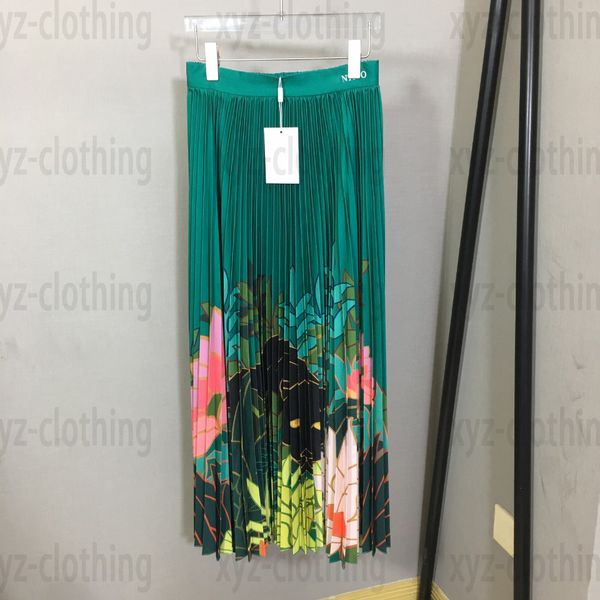 green mid length beach dresses summer womens designerx spring pleat casual dress lotus print high waist pleated skirt six color long skirts, Black;gray
green mid length beach dresses summer womens designerx spring pleat casual dress lotus print high waist pleated skirt six color long skirts, Black;gray