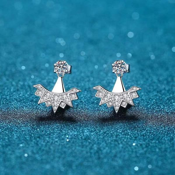 stud trendy 0.894ct moissanite snowflake earrings women jewelry plated platinum 925 sterling silver gra gift, Golden;silver
stud trendy 0.894ct moissanite snowflake earrings women jewelry plated platinum 925 sterling silver gra gift, Golden;silver
