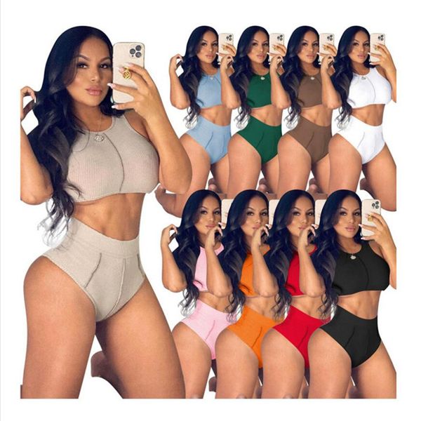 wholesale summer women knitted ribbed outfits sleeveless tank shorts matching set casual home wear fitness suit 7451, Gray
wholesale summer women knitted ribbed outfits sleeveless tank shorts matching set casual home wear fitness suit 7451, Gray