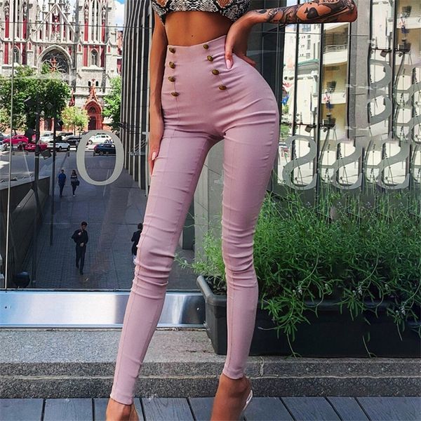 2020 spring pencil pants women high waist pants slim fit pants elegant trousers solid pink trousers for office ladies t200422, Black;white
2020 spring pencil pants women high waist pants slim fit pants elegant trousers solid pink trousers for office ladies t200422, Black;white