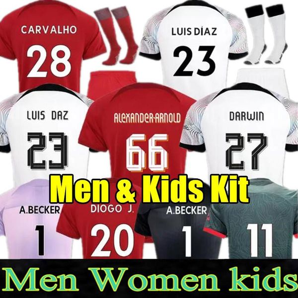 22 23 darwin soccer jersey 2022 2023 carvalho mohamed diogo keita luis diaz football shirt men kids kit uniform fabio minamino alexander arn, Black;yellow
22 23 darwin soccer jersey 2022 2023 carvalho mohamed diogo keita luis diaz football shirt men kids kit uniform fabio minamino alexander arn, Black;yellow
