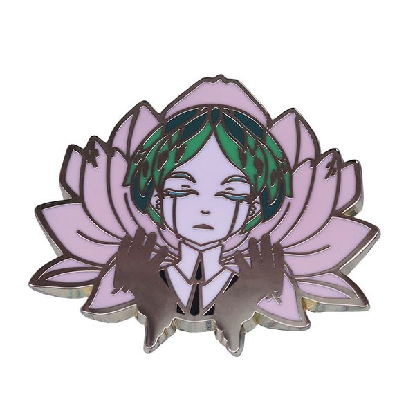 beautiful girl hard enamel pins collect funny plant flower metal cartoon brooch backpack collar lapel badge fashion jewelry gift, Blue
beautiful girl hard enamel pins collect funny plant flower metal cartoon brooch backpack collar lapel badge fashion jewelry gift, Blue