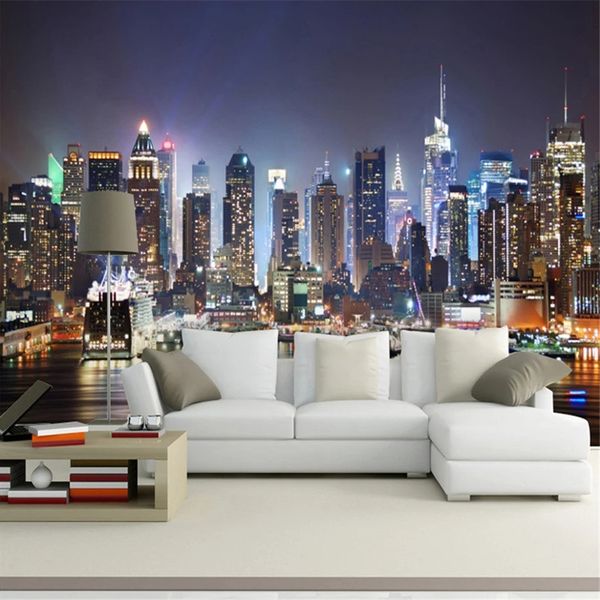 custom 3d p wallpaper for living room new york city night wall paper home decor sofa tv background mural papel de parede
custom 3d p wallpaper for living room new york city night wall paper home decor sofa tv background mural papel de parede