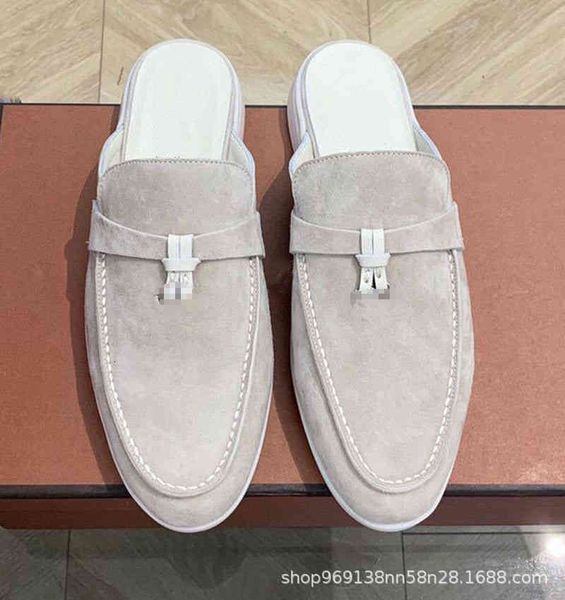 slippers baotou flat bottomed sheepskin leather is simple and comfortable. wear semi slippers outside. summer neutral lazy women's shoe, Black
slippers baotou flat bottomed sheepskin leather is simple and comfortable. wear semi slippers outside. summer neutral lazy women's shoe, Black
