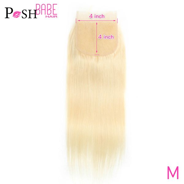 accessories posh babe 4x4 lace closure 8 - 22 inch brazilian hair weave straight remy human hair extensions 613 honey blonde colored closure, Silver
accessories posh babe 4x4 lace closure 8 - 22 inch brazilian hair weave straight remy human hair extensions 613 honey blonde colored closure, Silver