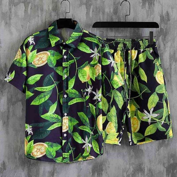 hawaiian shirt set men 2 piece shorts fashion clothing beach wear clothes floral print holiday outfits for, Gray
hawaiian shirt set men 2 piece shorts fashion clothing beach wear clothes floral print holiday outfits for, Gray