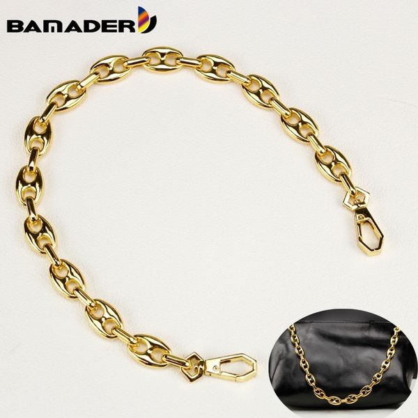 bamader thick chain bag strap part diy handles pig nose shoulder strap women bag accessories suitable for handbag crossbody bag 210302, Black
bamader thick chain bag strap part diy handles pig nose shoulder strap women bag accessories suitable for handbag crossbody bag 210302, Black
