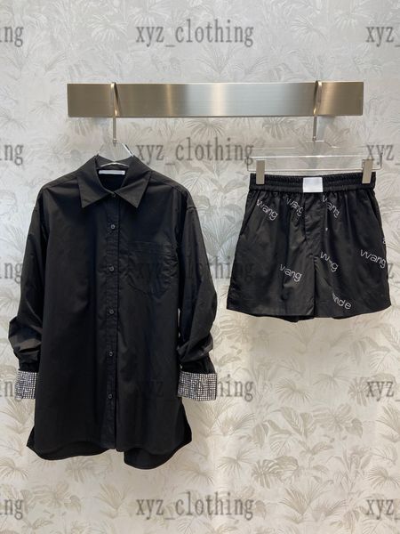 black womens dress 22ss newly summer sets high-end shirts long sleeve polo shirt elastic waist shorts oversized shirt heavy industry letter, White
black womens dress 22ss newly summer sets high-end shirts long sleeve polo shirt elastic waist shorts oversized shirt heavy industry letter, White