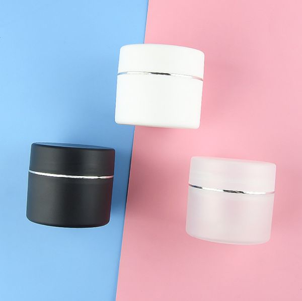 50g plastic white/clear/black double layer cream jar bottle with silver rim empty makeup container sample pot refillable bottles
50g plastic white/clear/black double layer cream jar bottle with silver rim empty makeup container sample pot refillable bottles