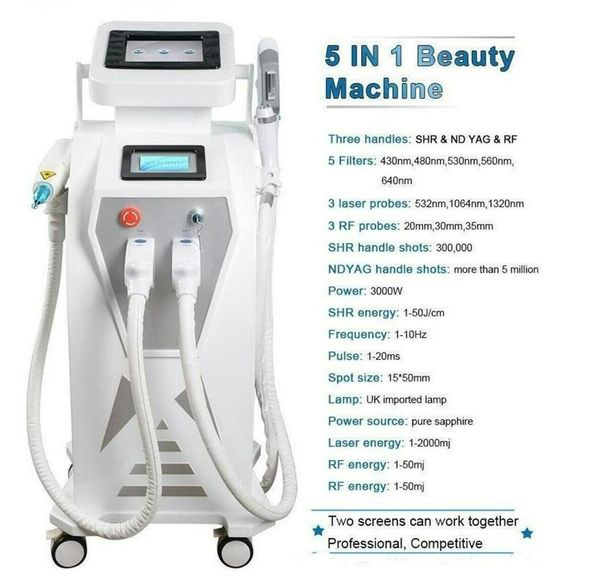 3000 watts 4 in 1 ipl elight permanet hair removal laser opt tattoo/ acne/pigment/wrinkle/vascular remove skin rejuvenation beauty machine, Black
3000 watts 4 in 1 ipl elight permanet hair removal laser opt tattoo/ acne/pigment/wrinkle/vascular remove skin rejuvenation beauty machine, Black