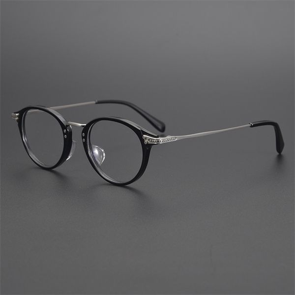 80% off stores online light made pure titanium round frame eyeglasses frame height number myopia anti blue light flat frame men's and w, White;black
80% off stores online light made pure titanium round frame eyeglasses frame height number myopia anti blue light flat frame men's and w, White;black