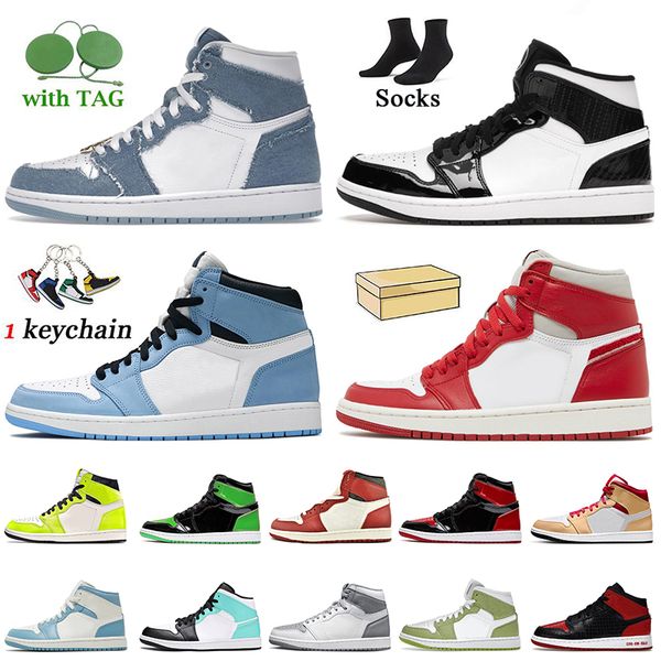 fashion women mens jumpman 1 og high basketball shoes 1s denim white university blue newstalgia chenille chicago catcus jack obisidian paten
fashion women mens jumpman 1 og high basketball shoes 1s denim white university blue newstalgia chenille chicago catcus jack obisidian paten