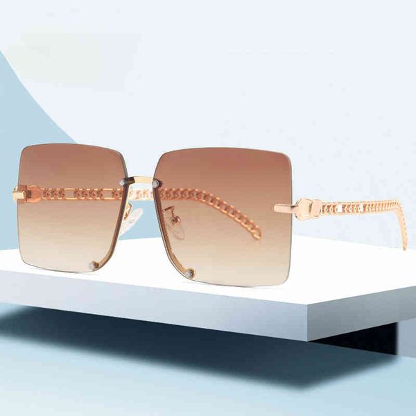 sunglasses new fashion frameless trimming sunglasses fashion metal polygon personalized bicolor glasses, White;black
sunglasses new fashion frameless trimming sunglasses fashion metal polygon personalized bicolor glasses, White;black