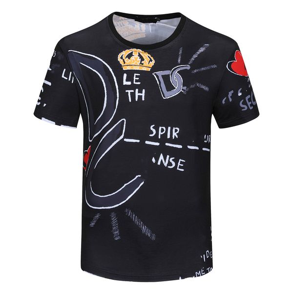summer t shirt fashion brand versatile round neck quick drying acetate short sleeve men's and women's t-shirt casual coat designer, White;black
summer t shirt fashion brand versatile round neck quick drying acetate short sleeve men's and women's t-shirt casual coat designer, White;black