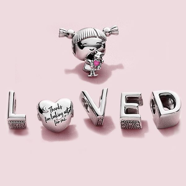 real 925 silver charm 26 letters a-z charm bead original fit pandora bracelet women jewelry, Black
real 925 silver charm 26 letters a-z charm bead original fit pandora bracelet women jewelry, Black