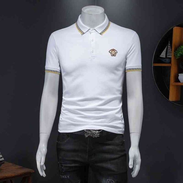 men's fashion personality trend new short-sleeved brand wholesale embroidered t-shirt short sleeve simple half casual bottoming shirt, White;black
men's fashion personality trend new short-sleeved brand wholesale embroidered t-shirt short sleeve simple half casual bottoming shirt, White;black
