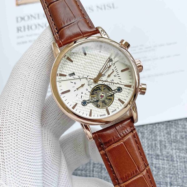 new swiss brand designer watch trend big flywheel ten brands men's watch mechanical skin watchband display date, Slivery;brown
new swiss brand designer watch trend big flywheel ten brands men's watch mechanical skin watchband display date, Slivery;brown