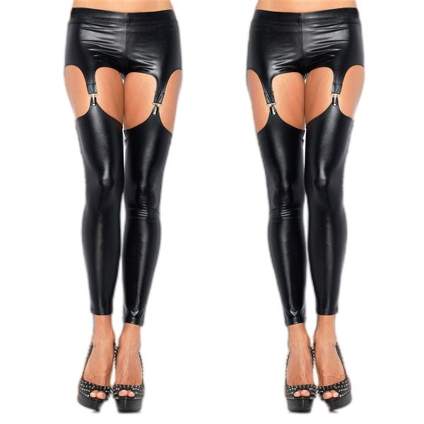 socks & hosiery women patent leggings wear garter elasticity pu shiny stockings faux leather long knee lingerie nightclub, Black;white
socks & hosiery women patent leggings wear garter elasticity pu shiny stockings faux leather long knee lingerie nightclub, Black;white