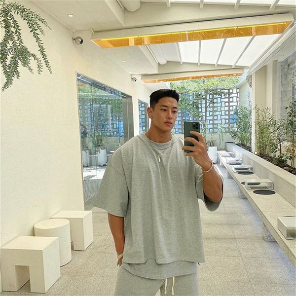 men tshirt gyms fitness splicing fashion leisure t-shirt male fitness tees tight-fitting quick drying short sleeved t-shirt 220707, White;black
men tshirt gyms fitness splicing fashion leisure t-shirt male fitness tees tight-fitting quick drying short sleeved t-shirt 220707, White;black