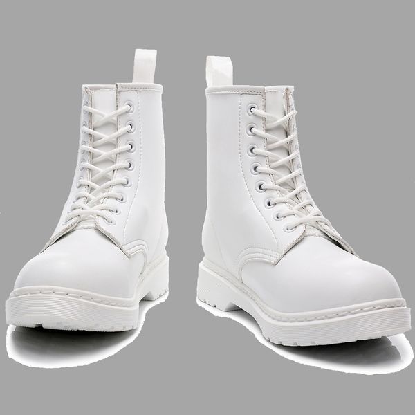 fashion women martin boots genuine leather white ankle female casual punk shoes plus size man motorcycle white boot 220815, Black
fashion women martin boots genuine leather white ankle female casual punk shoes plus size man motorcycle white boot 220815, Black