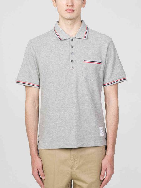 tb thom men's t-shirt summer short sleeveturn-down collar cotton jersey fashion men clothing pocket stripes polo shirt, White;black
tb thom men's t-shirt summer short sleeveturn-down collar cotton jersey fashion men clothing pocket stripes polo shirt, White;black