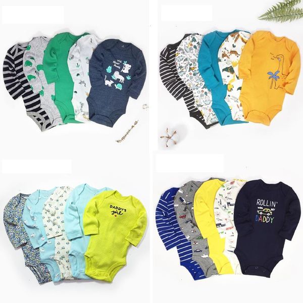 long sleeve baby romper cartoon boy girl clothes infant clothing set newborn costume cotton fall spring rompers 5pcs, Blue
long sleeve baby romper cartoon boy girl clothes infant clothing set newborn costume cotton fall spring rompers 5pcs, Blue