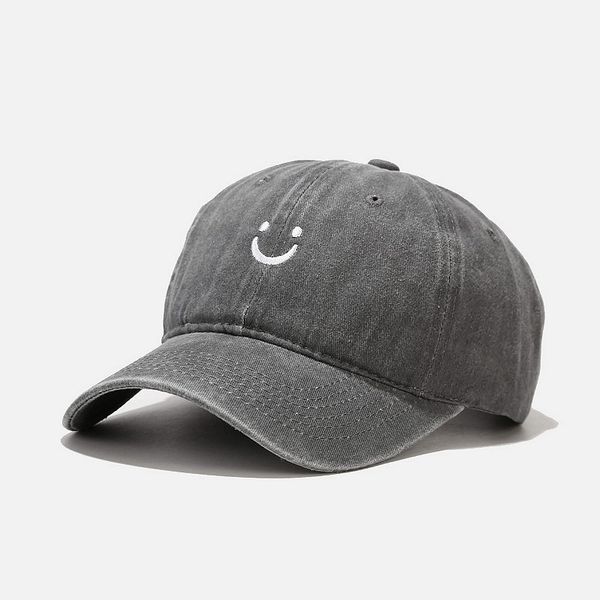 washed cotton old all-match smiley baseball cap sun hat, Blue;gray
washed cotton old all-match smiley baseball cap sun hat, Blue;gray