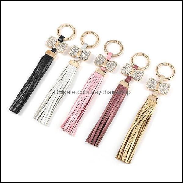 keychains fashion accessories bowknot leather tassel keychain car key chain holder bag charm pendant trinket keyfob keyrin dhw, Silver
keychains fashion accessories bowknot leather tassel keychain car key chain holder bag charm pendant trinket keyfob keyrin dhw, Silver