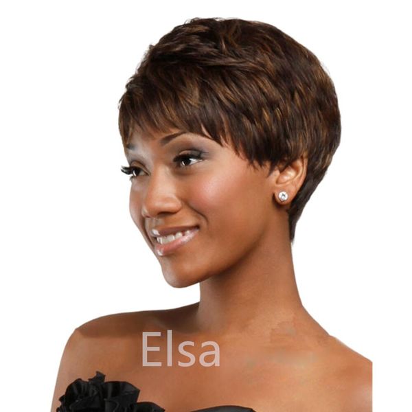 short pixie brazilian human hair wigs glueless full brown none lace front cut machine made wigs for black women 2#color, Black;brown
short pixie brazilian human hair wigs glueless full brown none lace front cut machine made wigs for black women 2#color, Black;brown