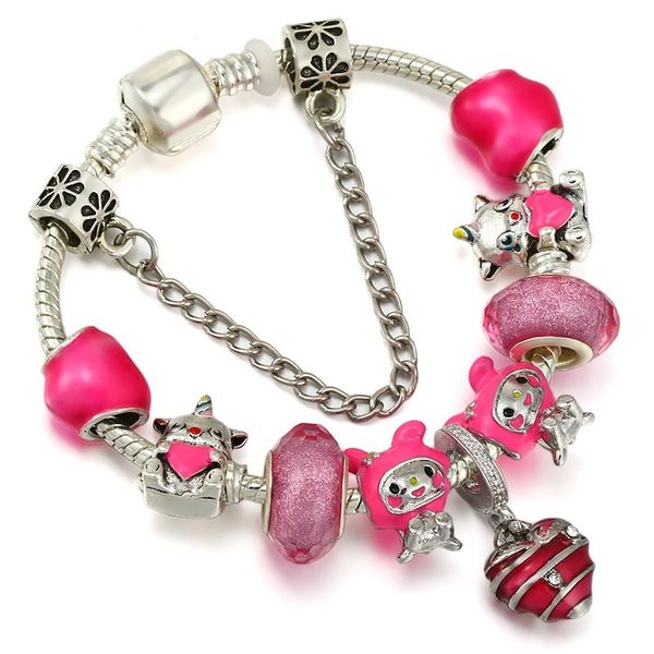 925 sterling silver blue charm bead fit european pandora bracelets for women cherry heart enamel dangel charm beads snake chain fashion jewe, Golden;silver
925 sterling silver blue charm bead fit european pandora bracelets for women cherry heart enamel dangel charm beads snake chain fashion jewe, Golden;silver