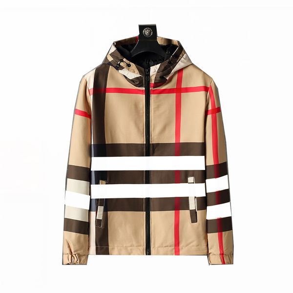 men's jacket hooded european and american designer luxury plaid pattern a variety of styles autumn and winter women's long sleeve, Black;brown
men's jacket hooded european and american designer luxury plaid pattern a variety of styles autumn and winter women's long sleeve, Black;brown