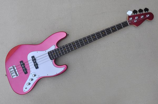 factory custom metal rose red 4-string electric bass guitar chrome hardwares rosewood fingerboard yellow dots inlay white pickguard offer cu
factory custom metal rose red 4-string electric bass guitar chrome hardwares rosewood fingerboard yellow dots inlay white pickguard offer cu