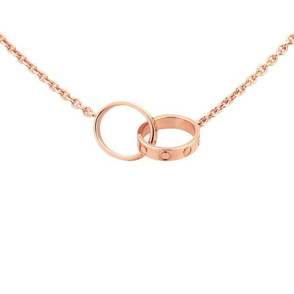luxury jewelry designer necklaces screw diamond double circle love necklace for couples platinum gold rose pendant stainless steel anniversa, Silver
luxury jewelry designer necklaces screw diamond double circle love necklace for couples platinum gold rose pendant stainless steel anniversa, Silver
