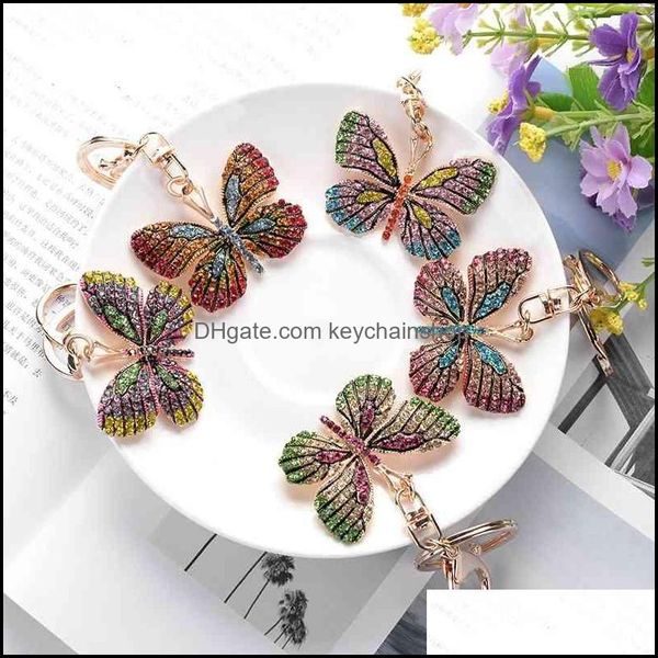 keychains fashion accessories cute butterfly diamond metal keychain charm luxury pendant bags ornaments small gifts llaveros ys71 drop deliv, Silver
keychains fashion accessories cute butterfly diamond metal keychain charm luxury pendant bags ornaments small gifts llaveros ys71 drop deliv, Silver